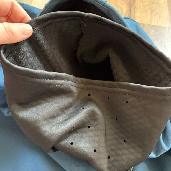 AFTCO aftec Blue Pullover Hoodie Jacket w/ Neck Gaiter & Side Zip Men’s 3XL Exce - Picture 12 of 14